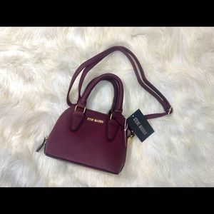 Burgundy Steve Madden Small Purse